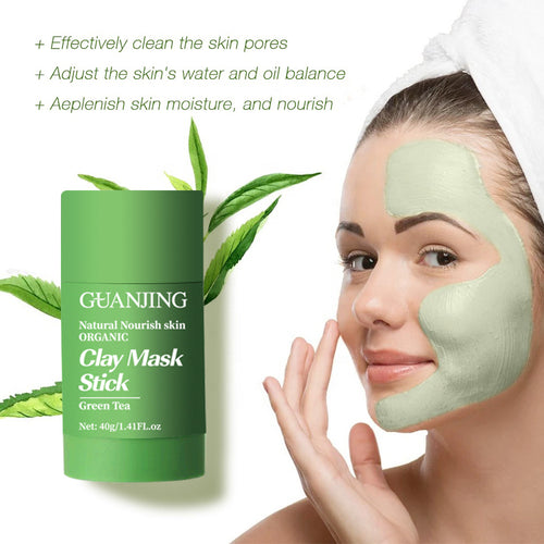 Mascarilla purificante de té verde en barra Lenvorae