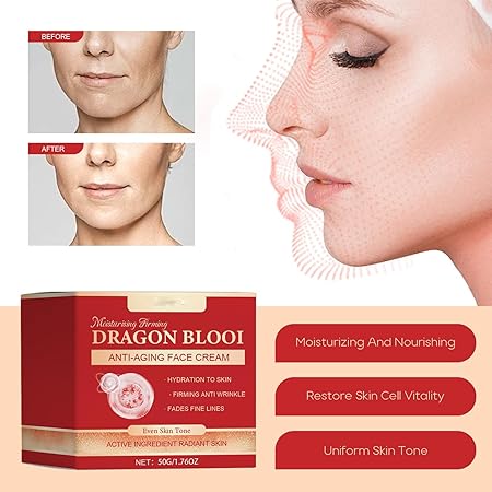 Aplicación de la crema antiedad con retinol Lenvorae sobre el rostro