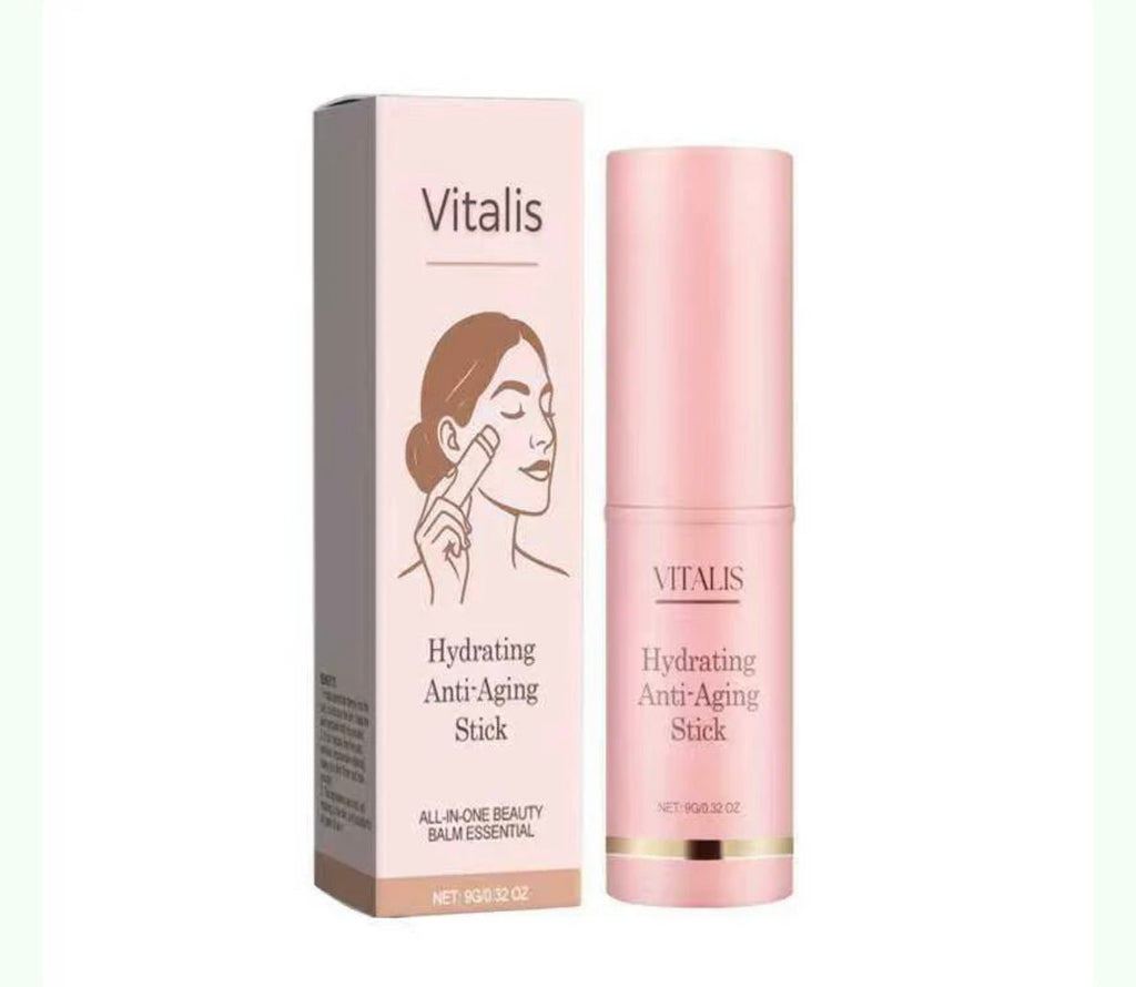 Bálsamo hidratante antiarrugas VITALIS en formato barra portátil para el cuidado facial